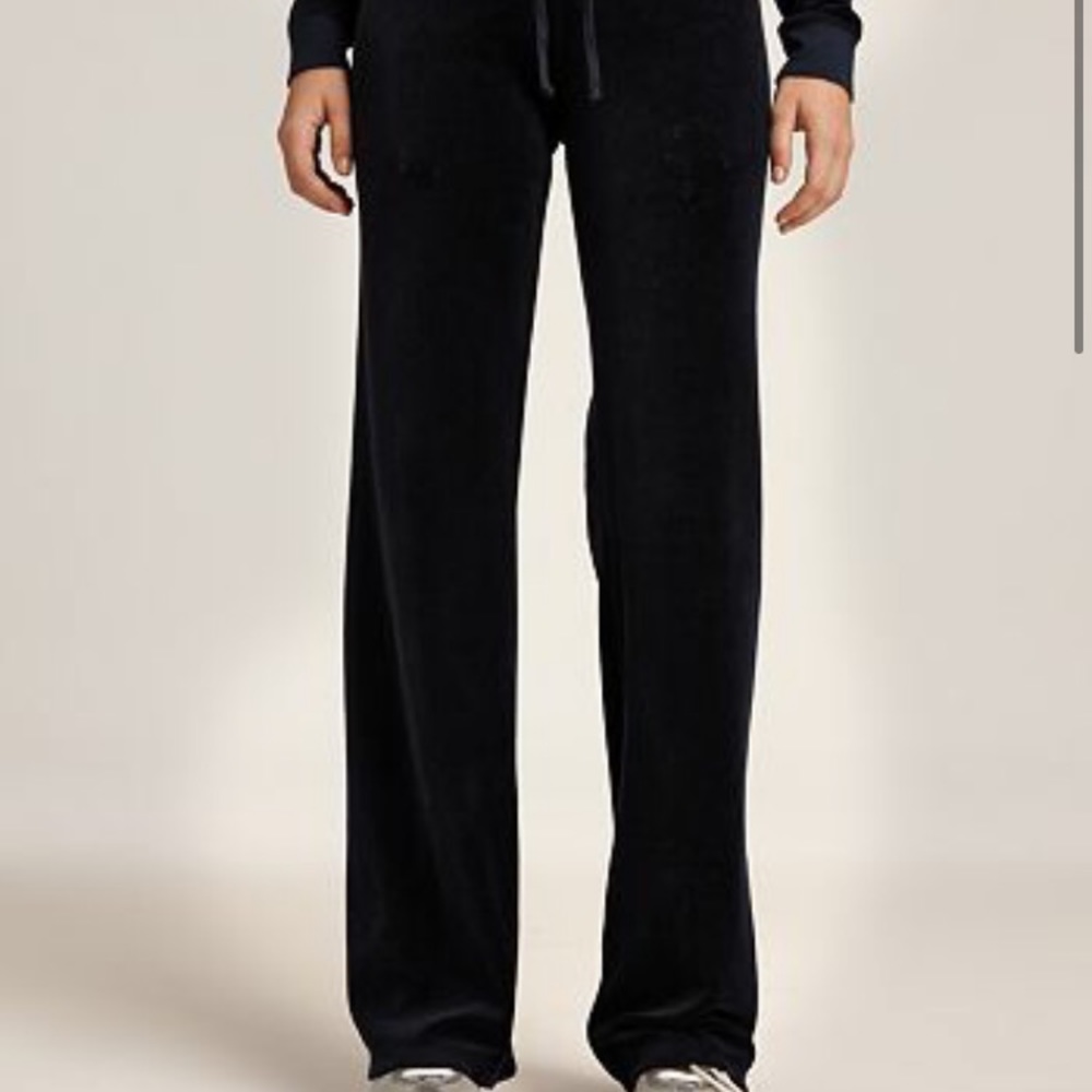 Juicy Couture petite velvet track pant